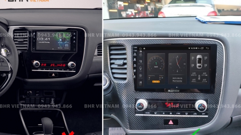 Màn hình DVD Android liền camera 360 xe Mitsubishi Outlander 2020 - nay | Elliview S4 Luxury 